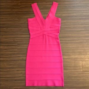 Bebe bandage dress XS